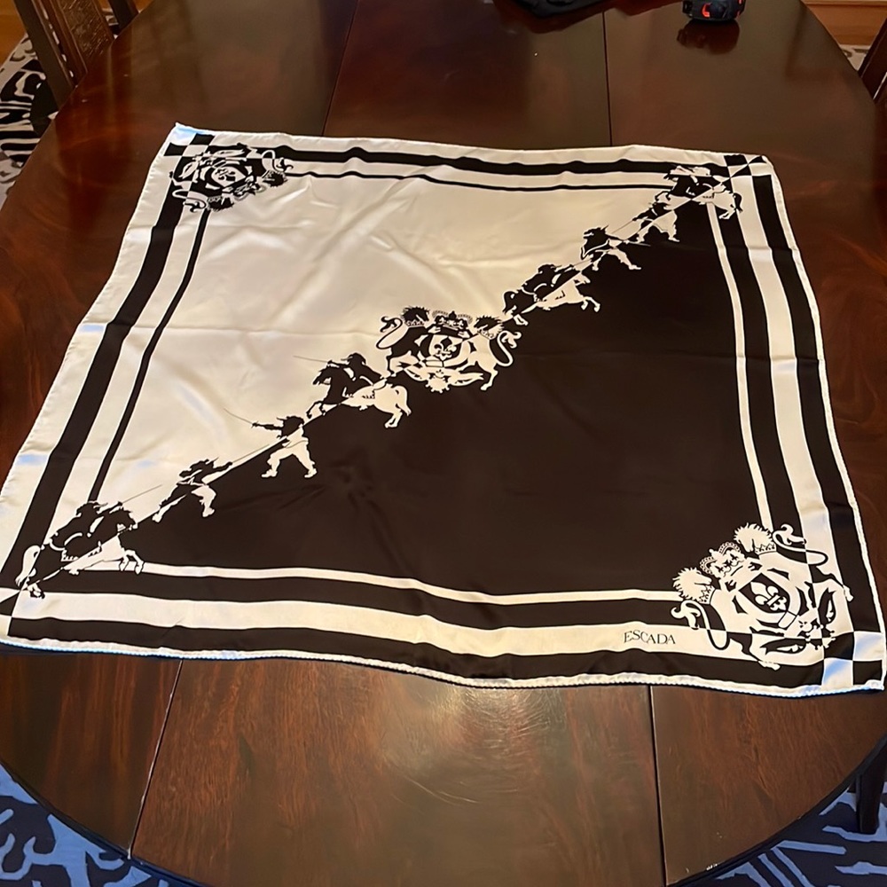 Classic Escada Silk Scarf … perfect condition
